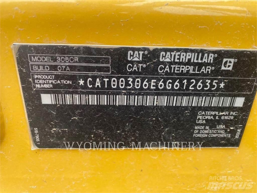 CAT 306 Pásové rýpadlá