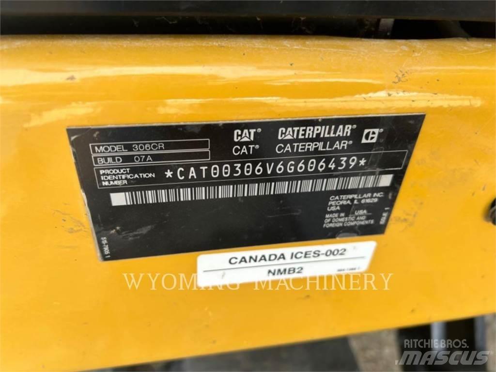 CAT 306 Pásové rýpadlá