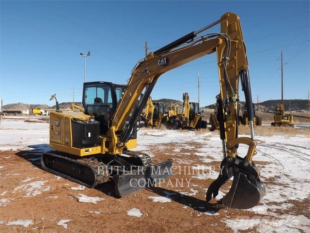 CAT 306-07A Pásové rýpadlá