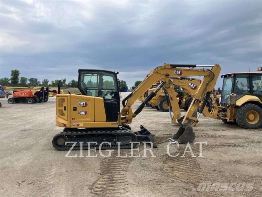 CAT 306-07CR Pásové rýpadlá