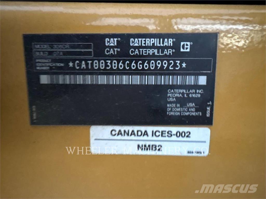 CAT 306 C3 THQ Pásové rýpadlá