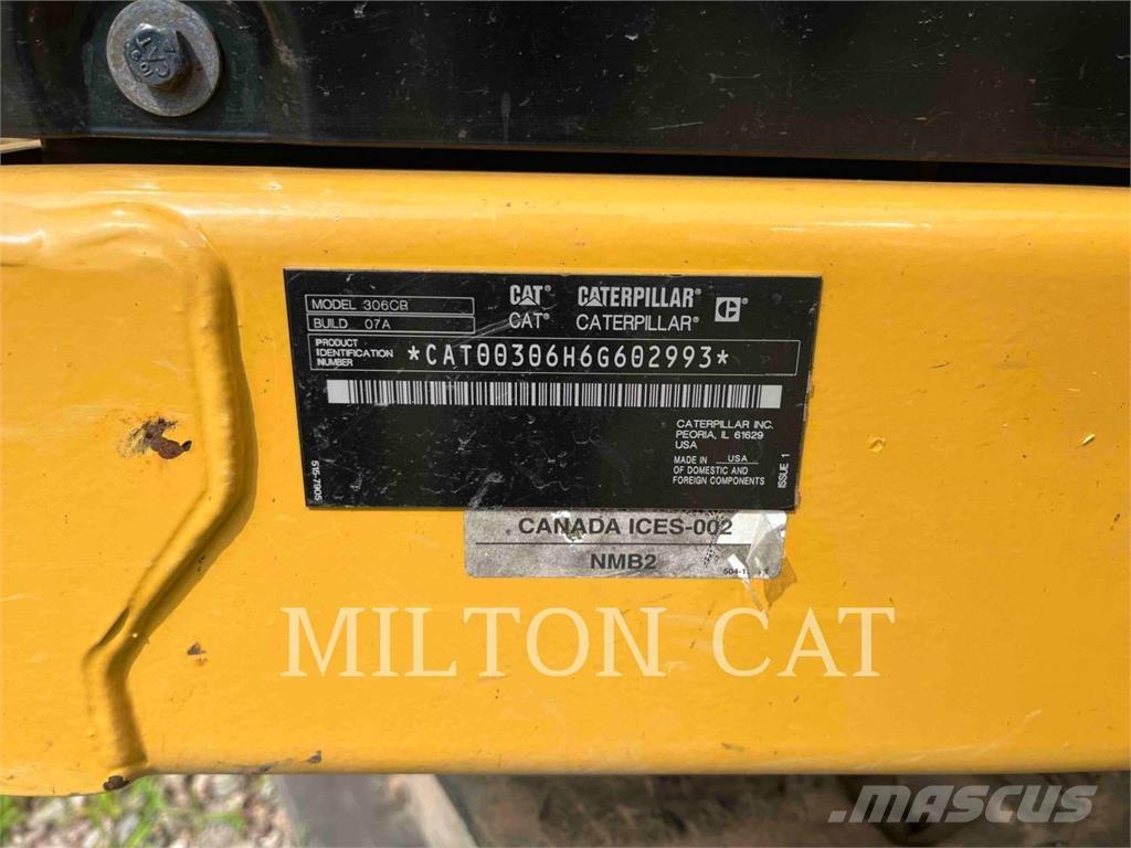 CAT 30607CR Pásové rýpadlá