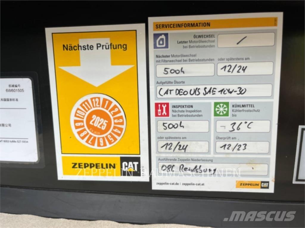 CAT 306CR-07A Pásové rýpadlá