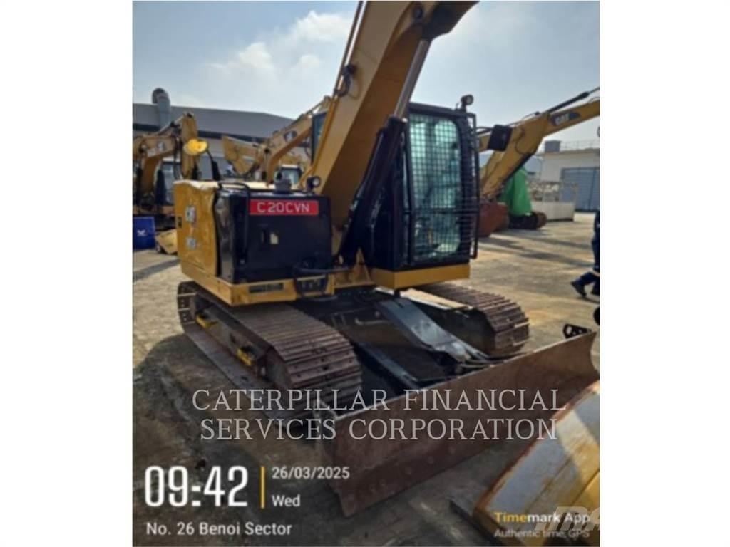 CAT 307.5-07 Pásové rýpadlá