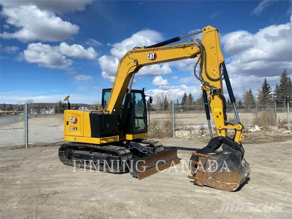 CAT 307.5-07 Pásové rýpadlá