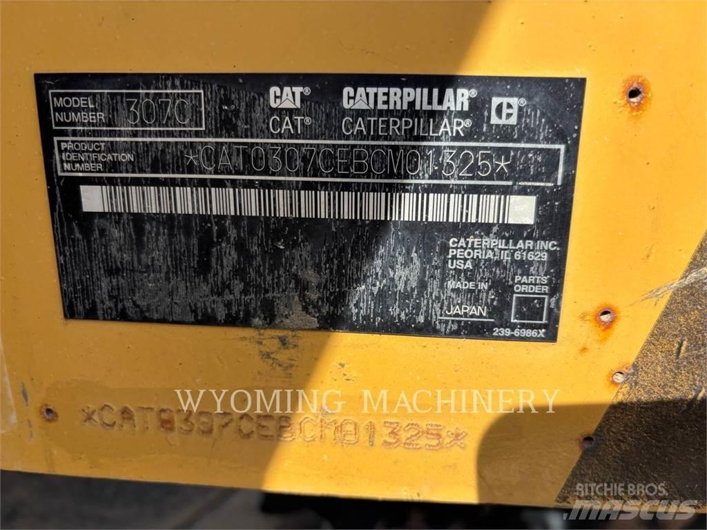CAT 307C Pásové rýpadlá
