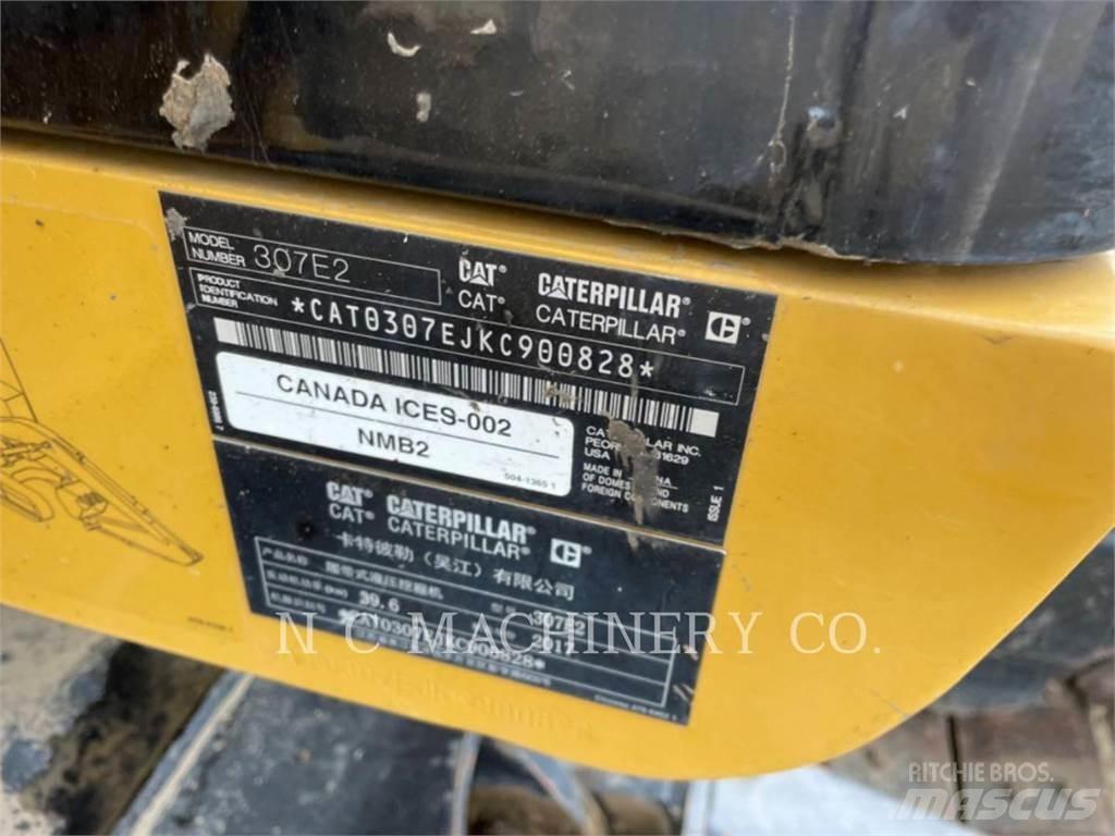 CAT 307E2 Pásové rýpadlá