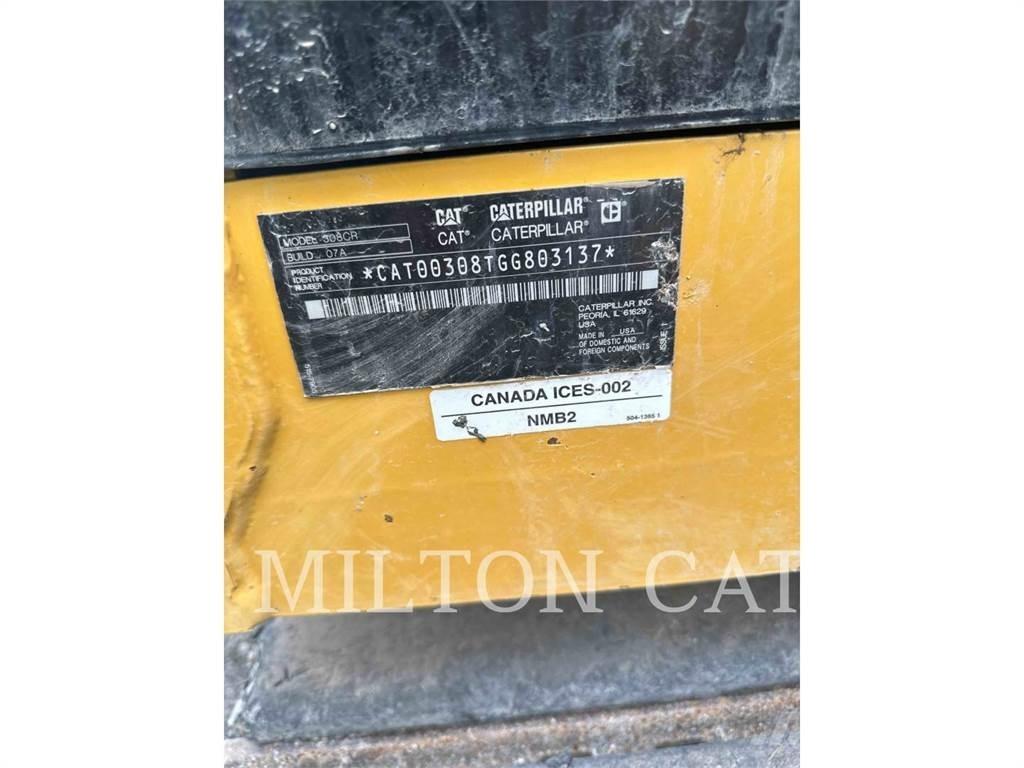 CAT 308 Pásové rýpadlá