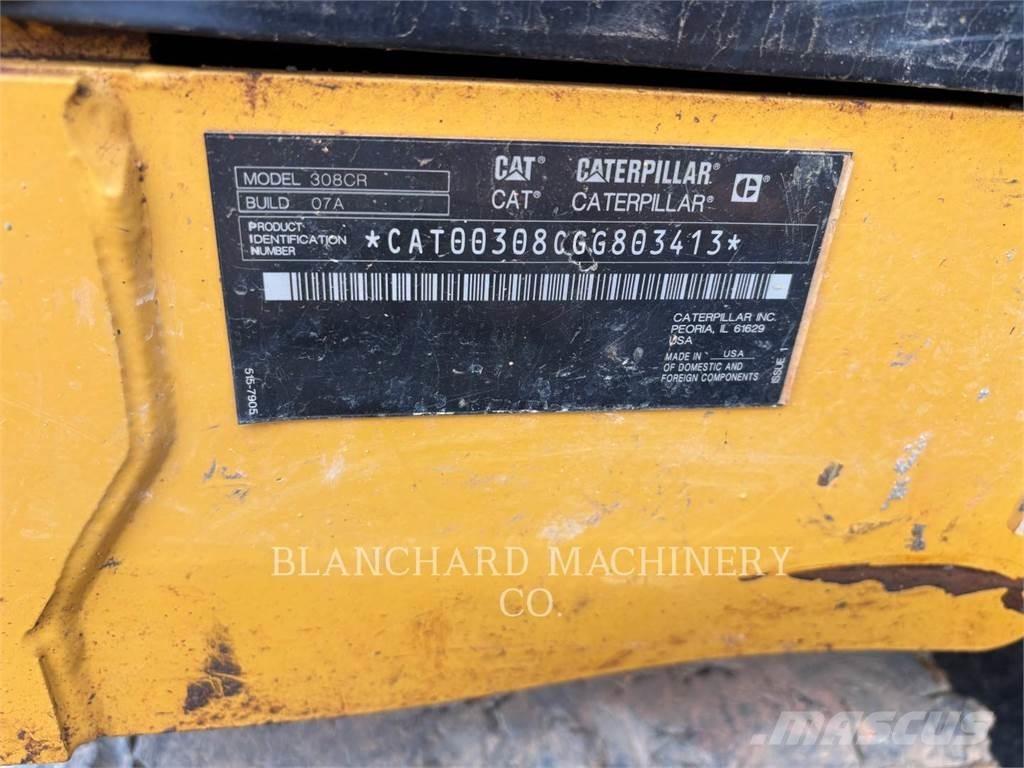 CAT 308 Pásové rýpadlá