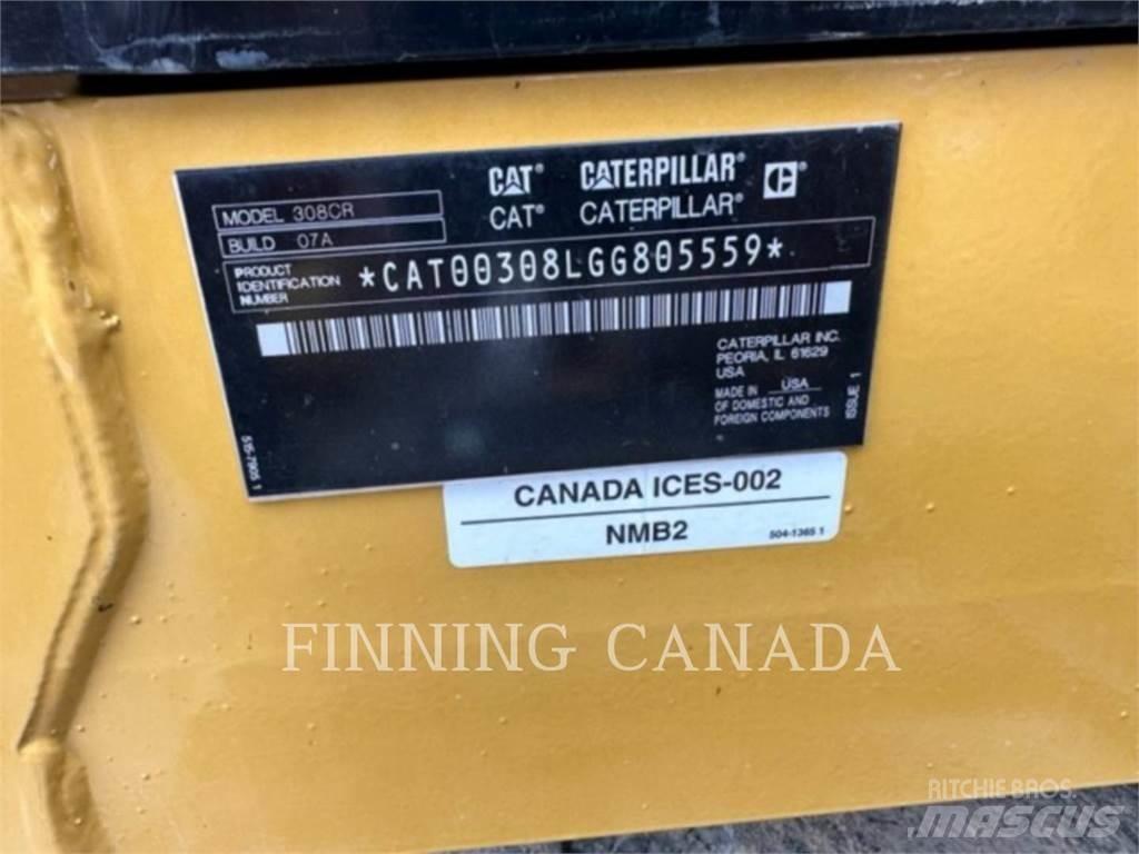 CAT 308-07 Pásové rýpadlá