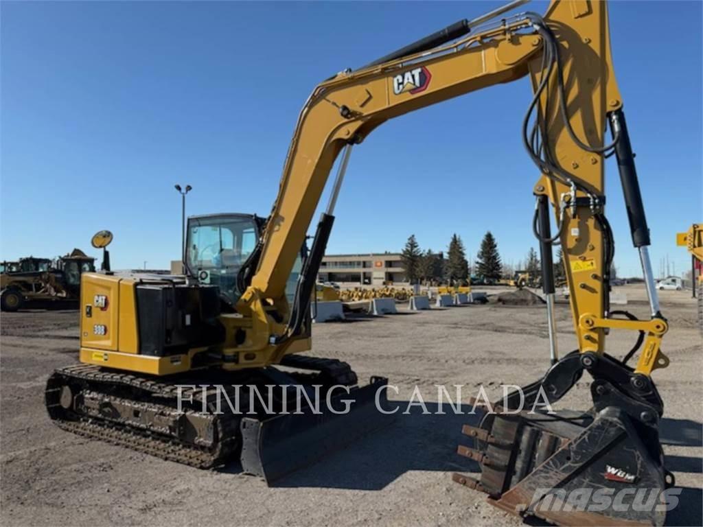 CAT 308-07 Pásové rýpadlá