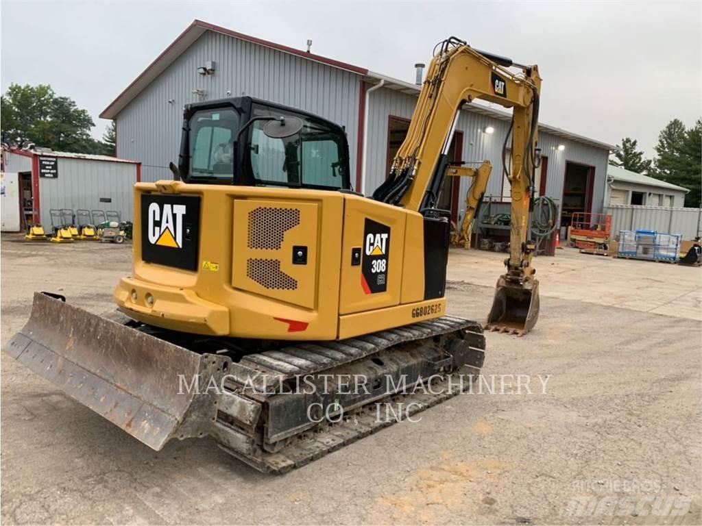 CAT 308-07CR Pásové rýpadlá