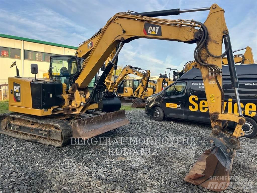 CAT 308-07CR Pásové rýpadlá