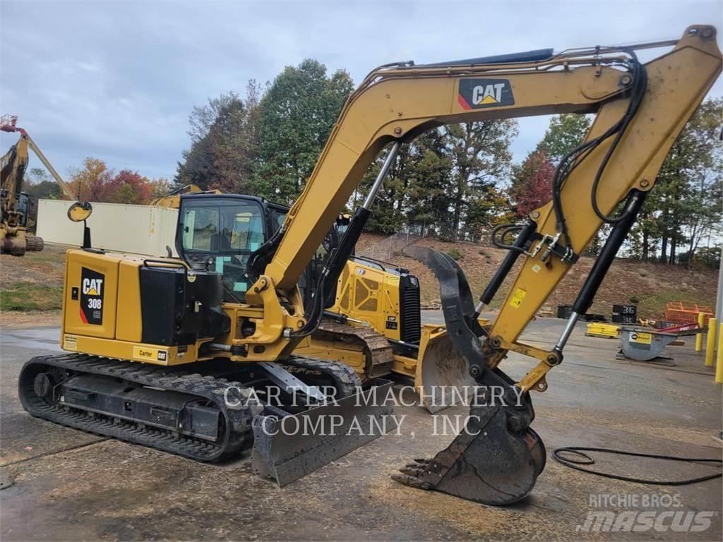 CAT 308-07CR Pásové rýpadlá