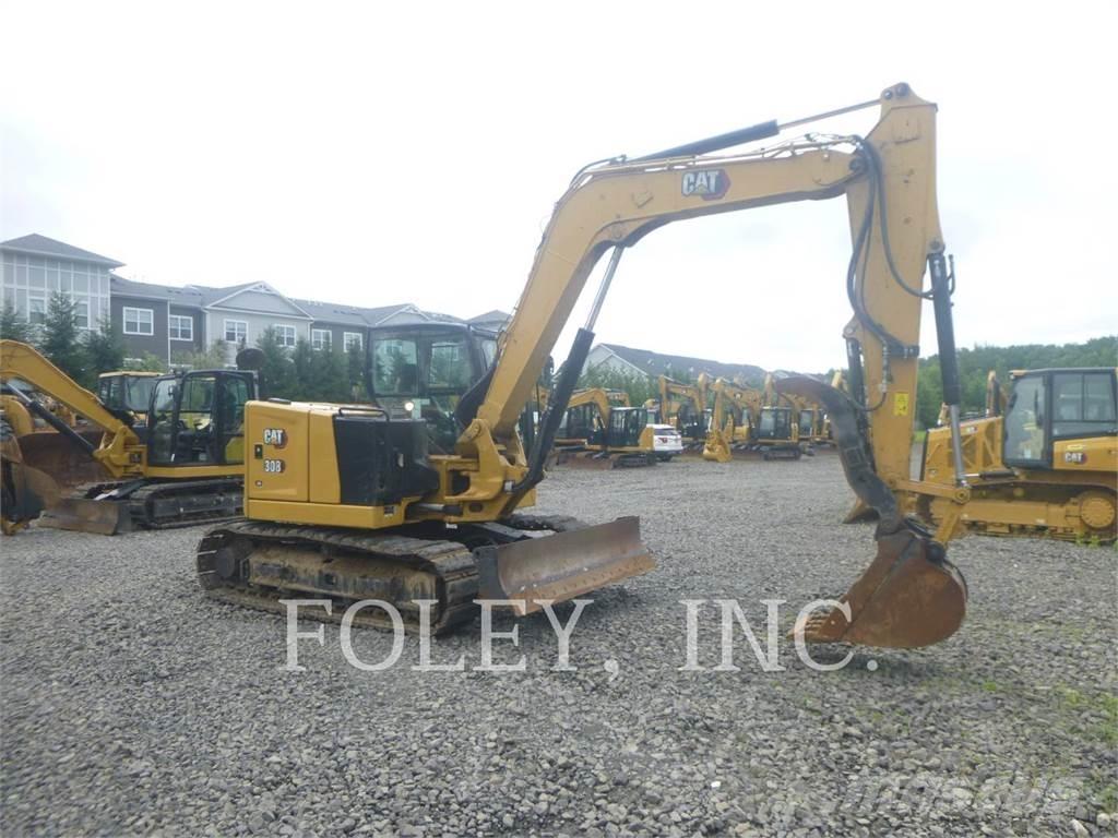 CAT 308-07CR Pásové rýpadlá