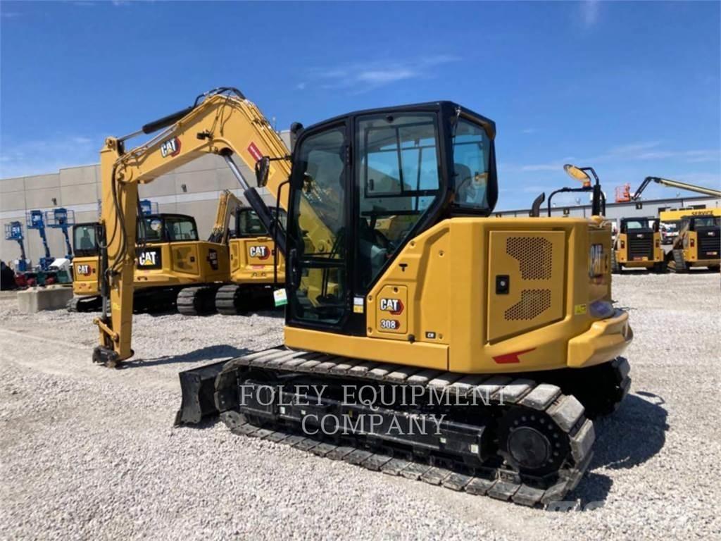 CAT 308-07CRSB Pásové rýpadlá
