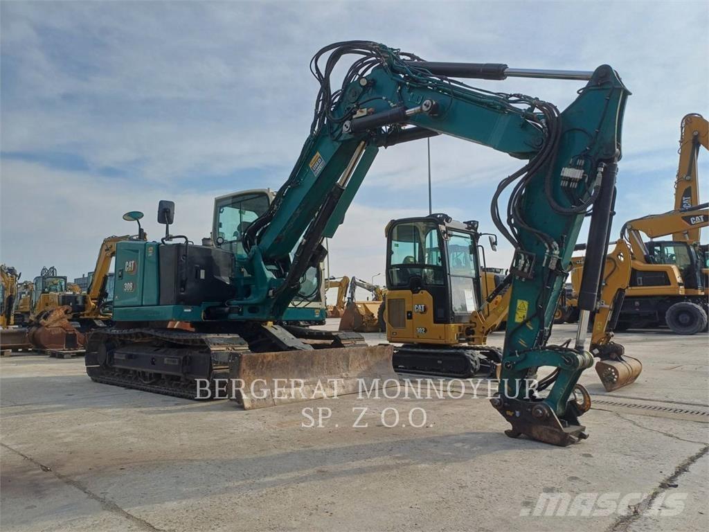 CAT 308CR Pásové rýpadlá