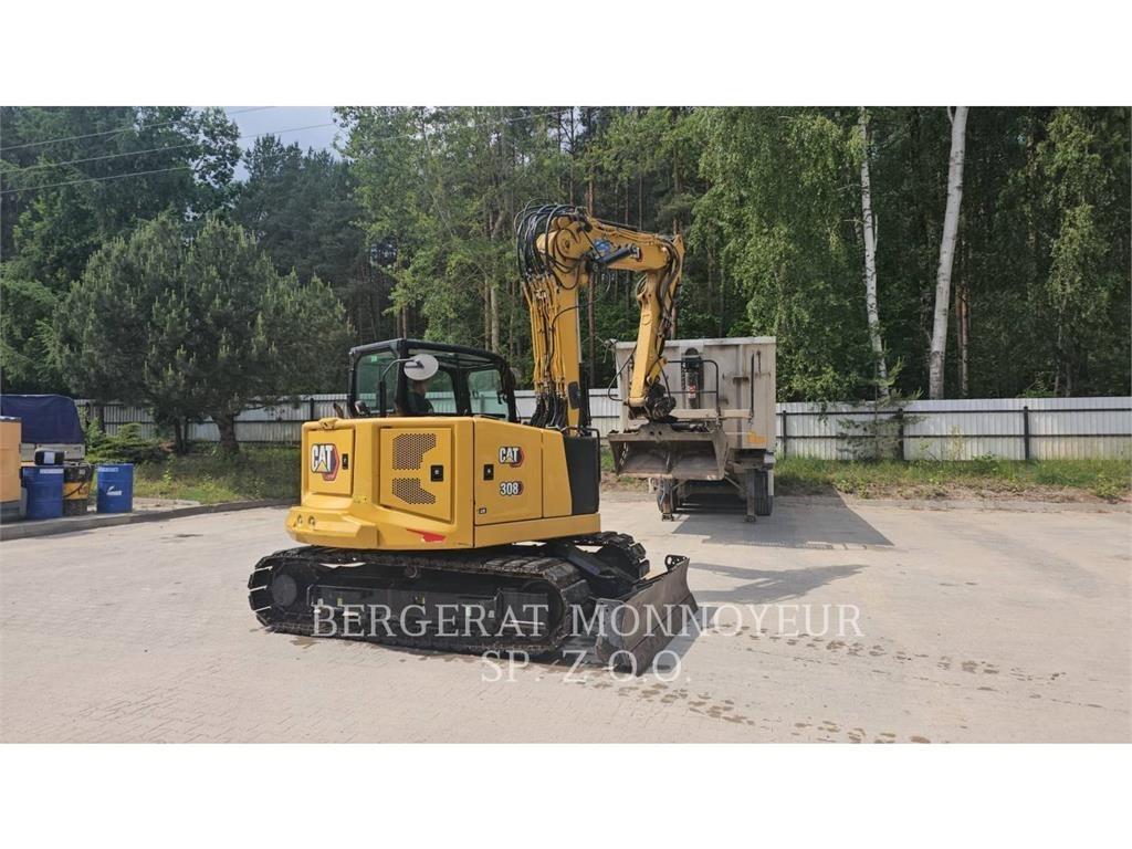 CAT 308CR Pásové rýpadlá