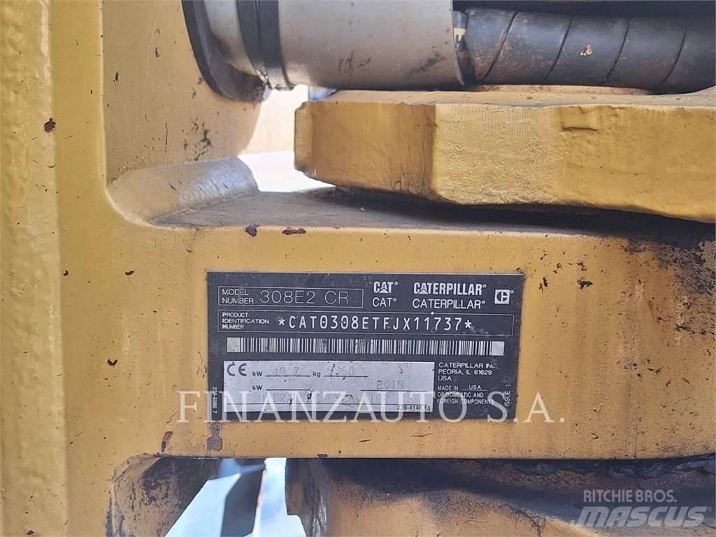 CAT 308E Pásové rýpadlá