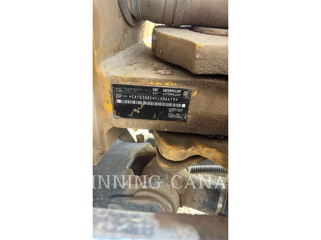 CAT 308E2 Pásové rýpadlá
