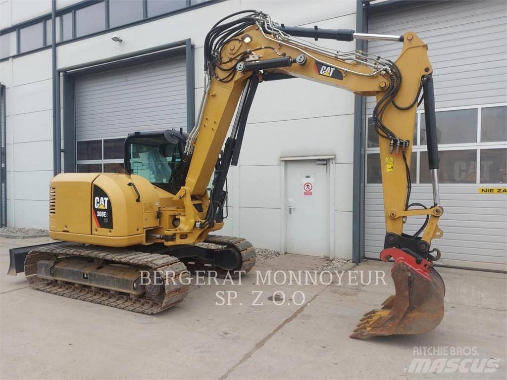 CAT 308E2CR Pásové rýpadlá