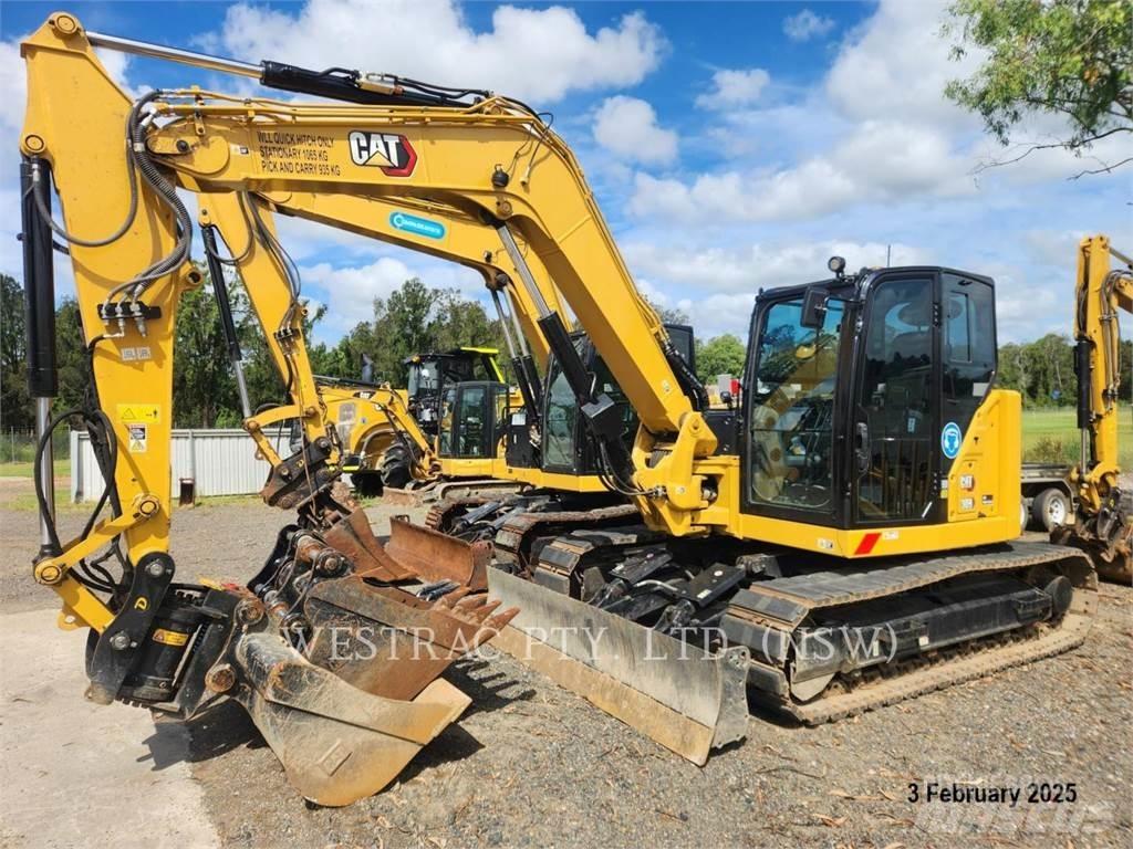 CAT 309-07CR Pásové rýpadlá