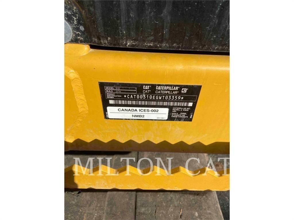 CAT 310 Pásové rýpadlá