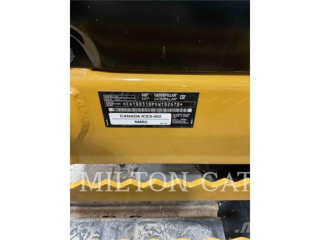 CAT 310 Pásové rýpadlá