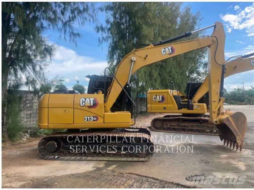 CAT 313-05GC Pásové rýpadlá