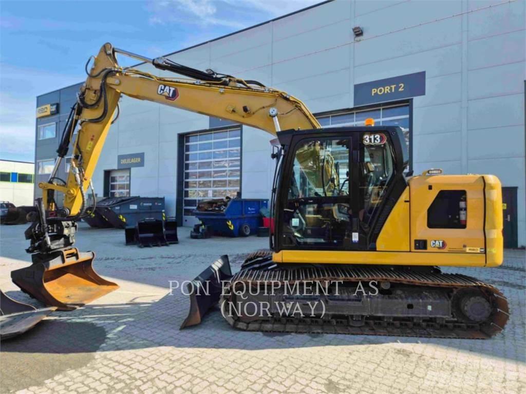 CAT 313-07 Pásové rýpadlá