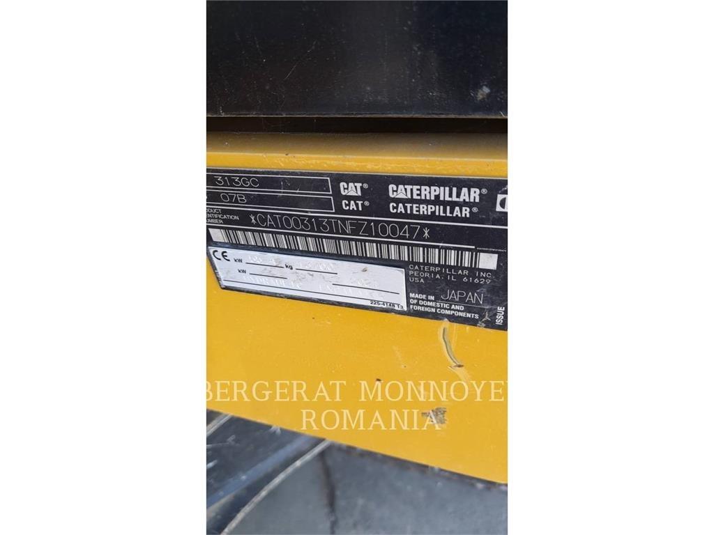 CAT 313-07GC Pásové rýpadlá