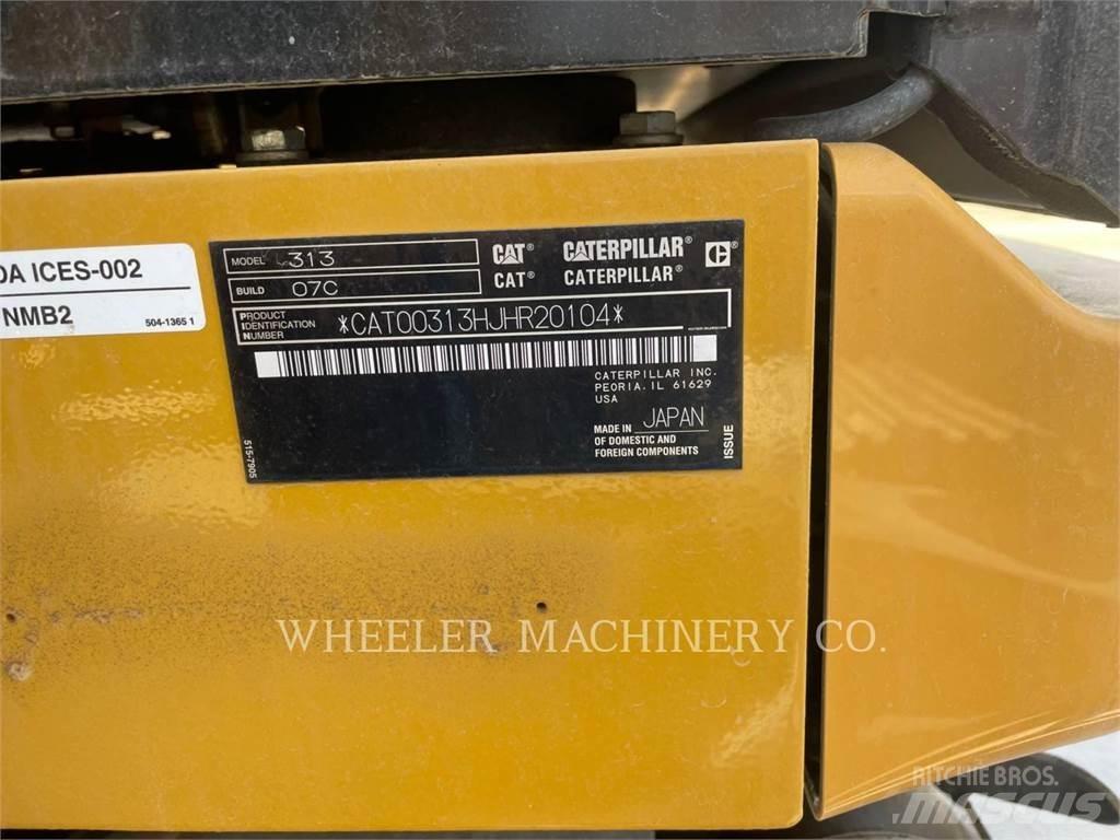 CAT 313 CF Pásové rýpadlá