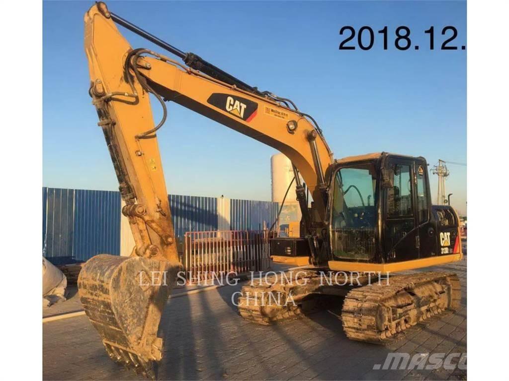 CAT 313D2GC Pásové rýpadlá