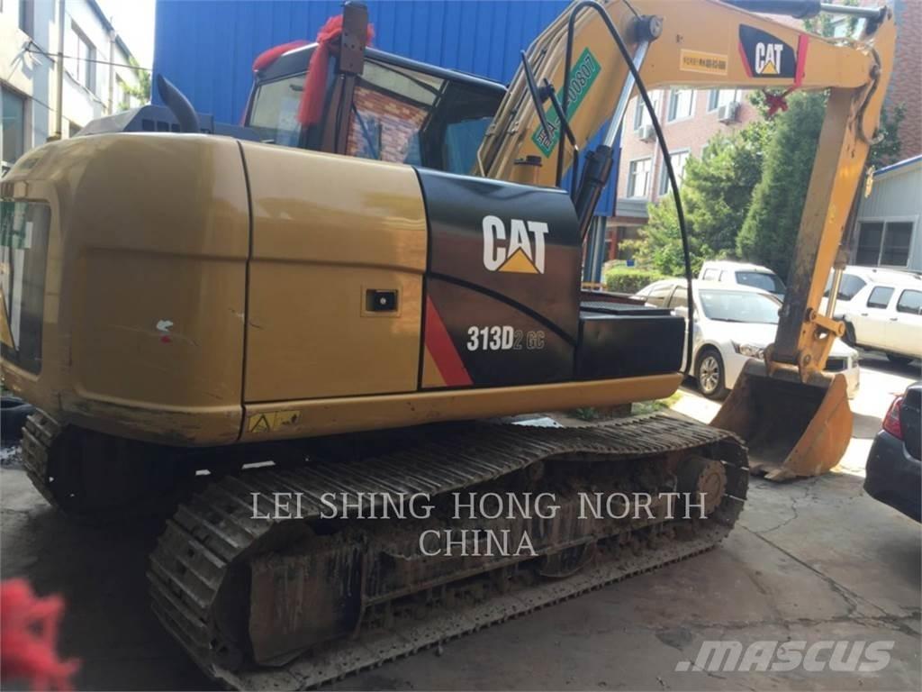 CAT 313D2GC Pásové rýpadlá