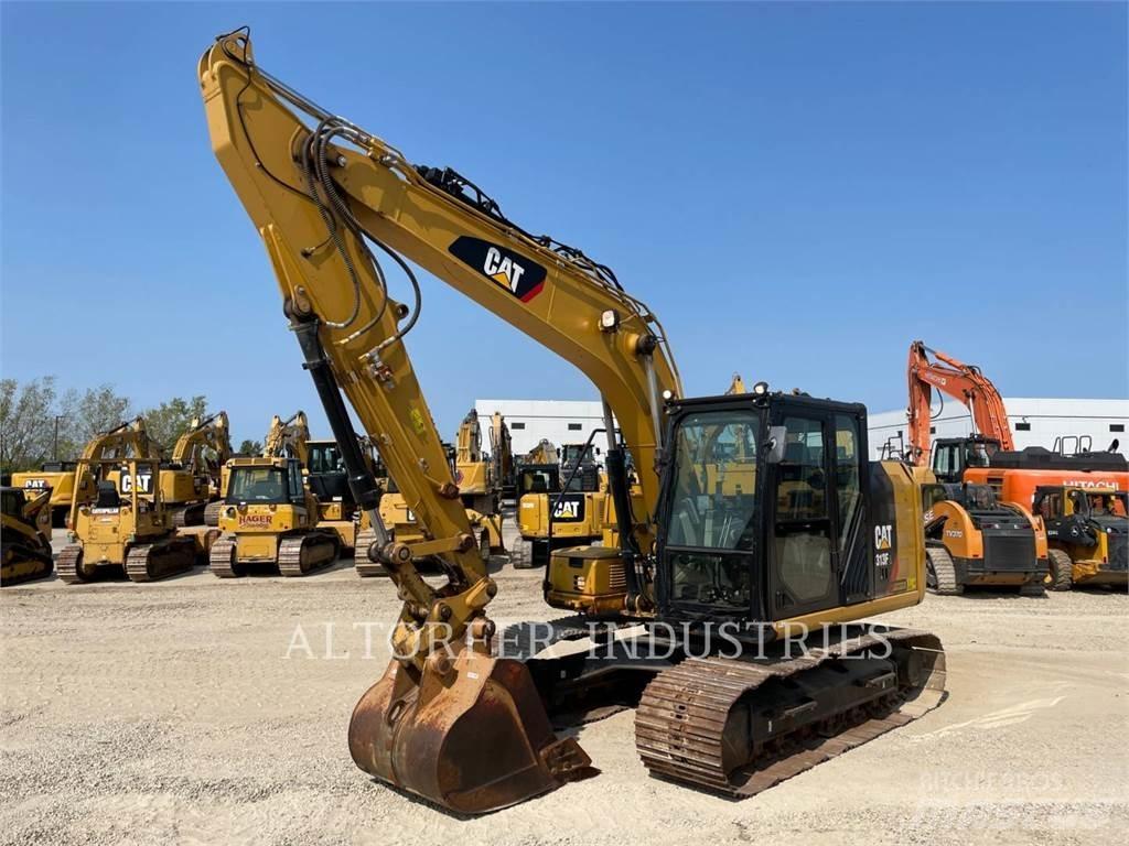 CAT 313FL Pásové rýpadlá