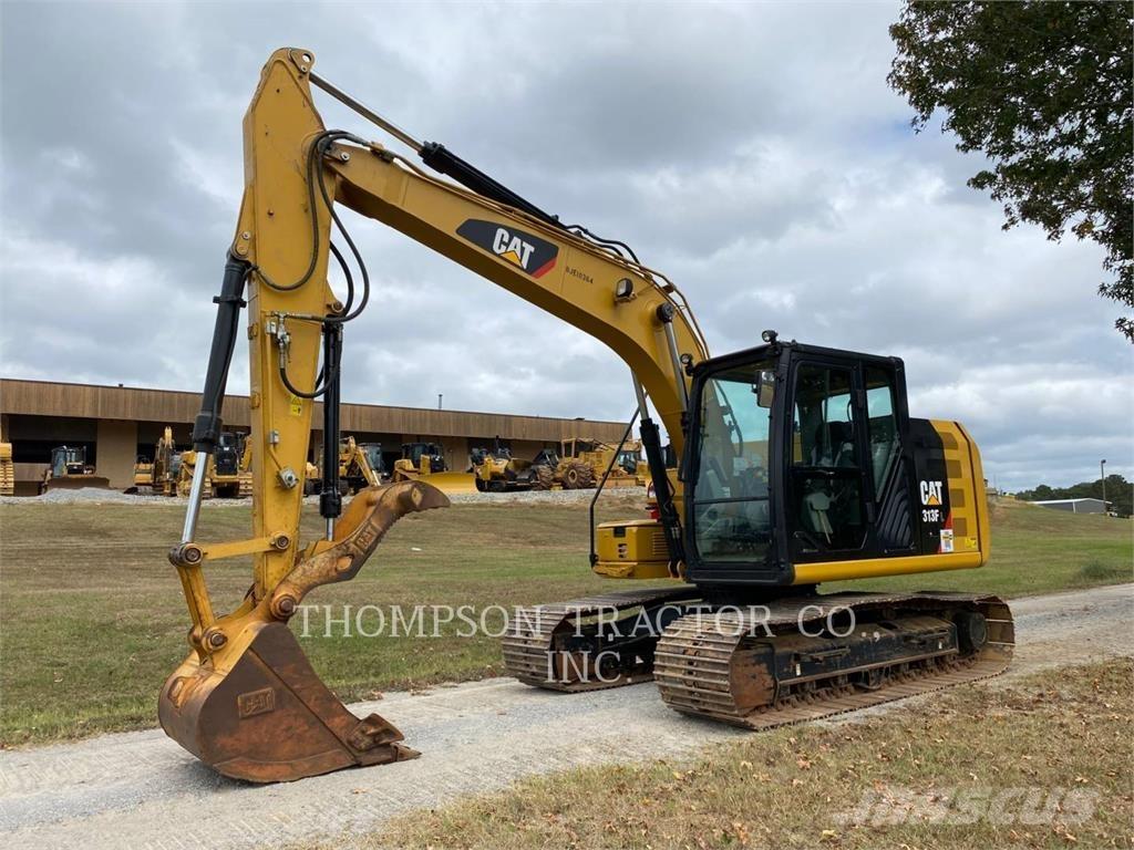 CAT 313FL Pásové rýpadlá