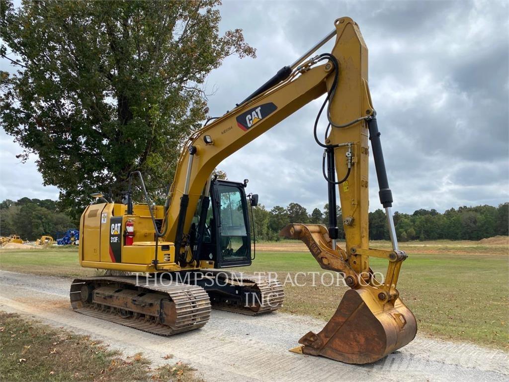 CAT 313FL Pásové rýpadlá
