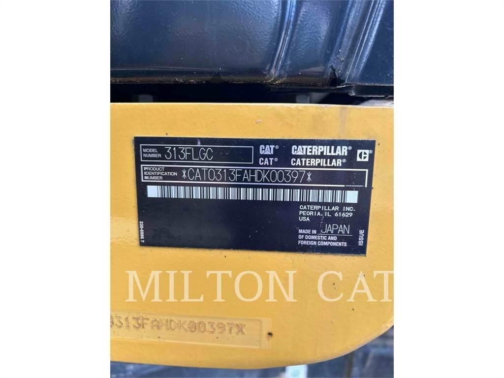 CAT 313FLGC Pásové rýpadlá