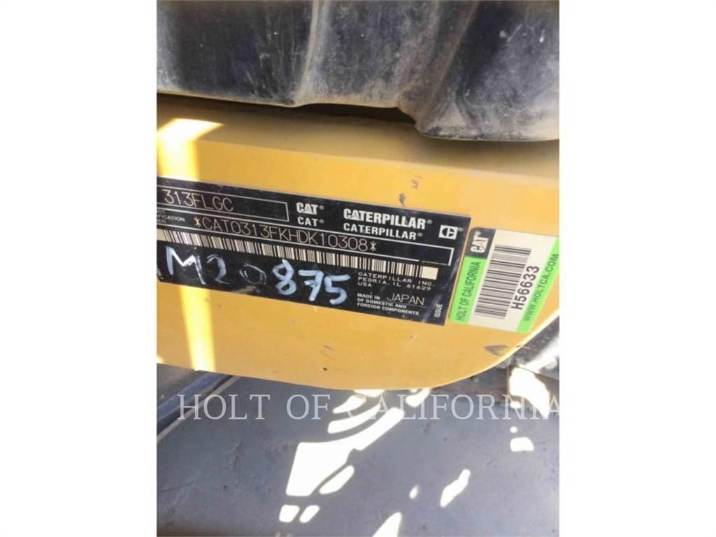 CAT 313FLGC Pásové rýpadlá