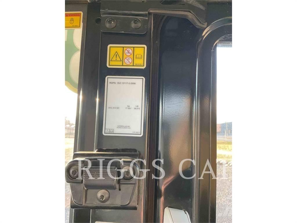 CAT 313GC 9 Pásové rýpadlá
