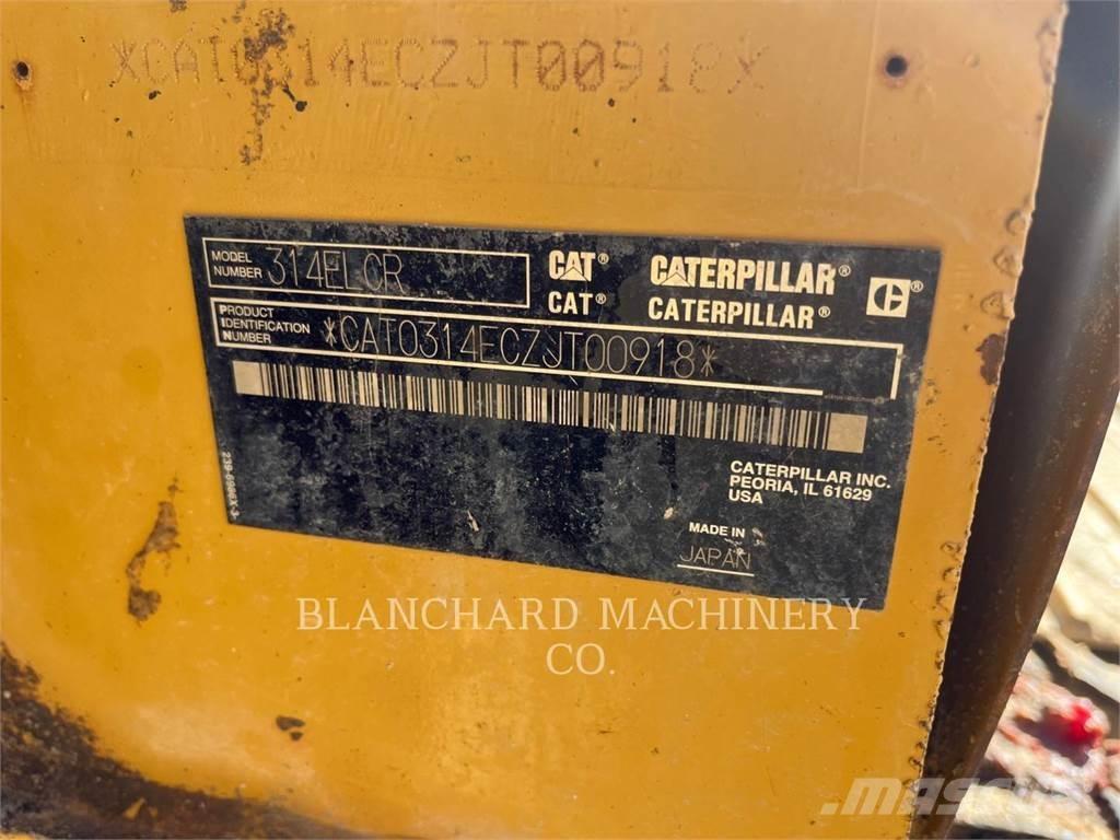 CAT 314C L Pásové rýpadlá