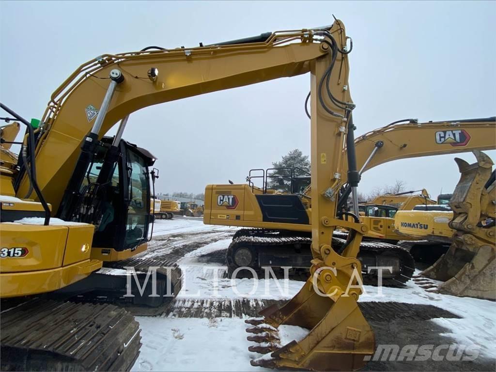 CAT 315 Pásové rýpadlá