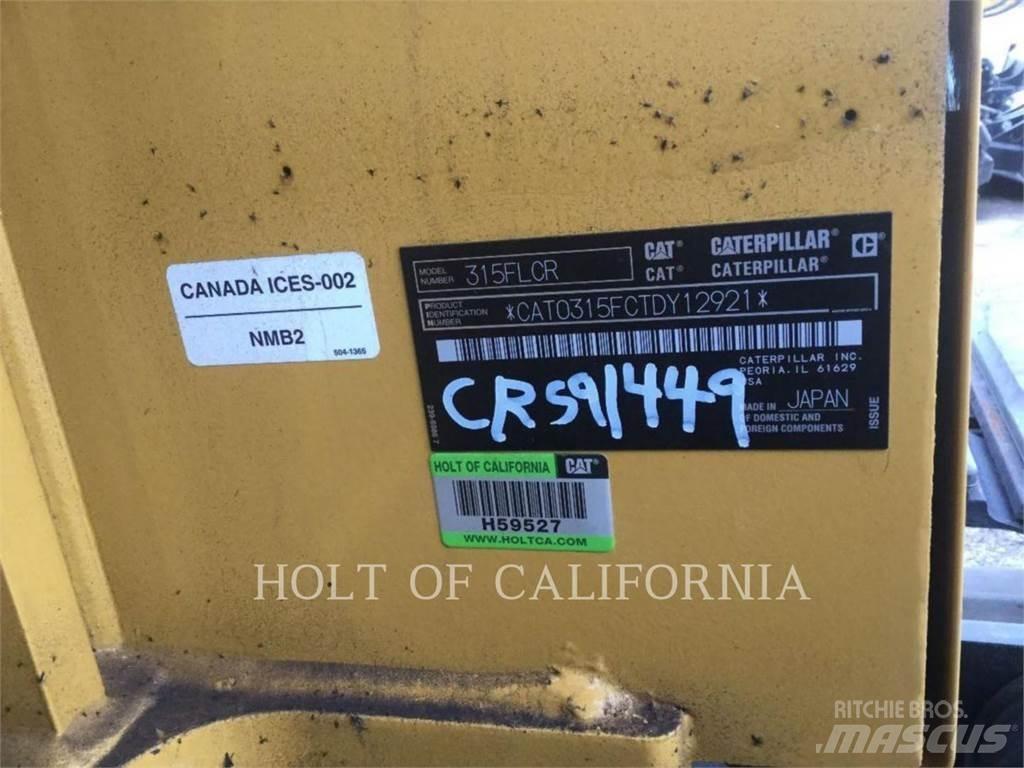 CAT 315 Pásové rýpadlá