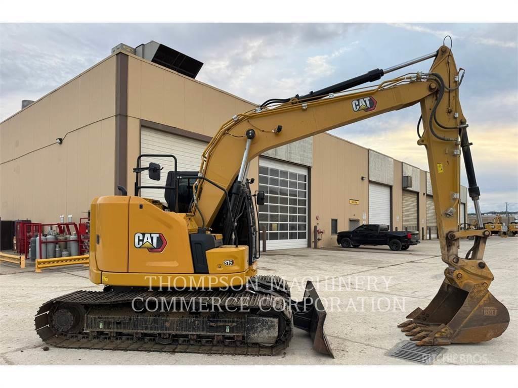 CAT 315 Pásové rýpadlá