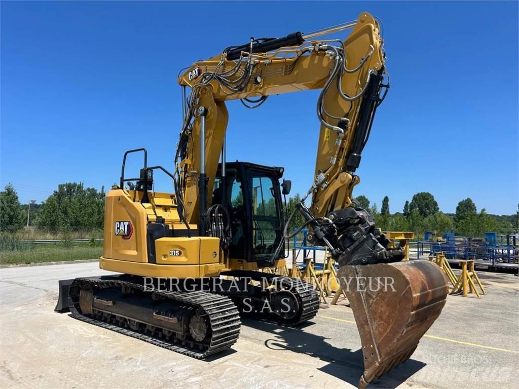 CAT 315 Pásové rýpadlá