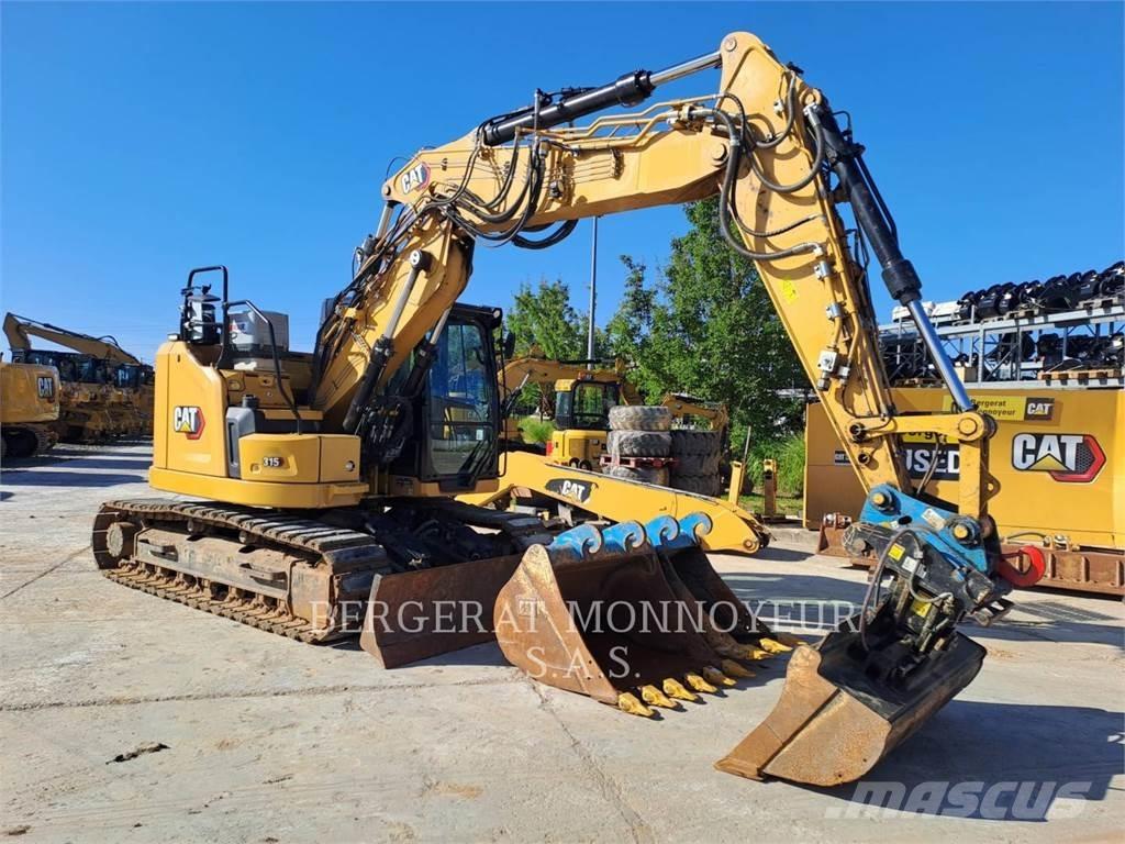 CAT 315 Pásové rýpadlá