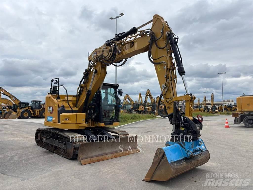 CAT 315 Pásové rýpadlá