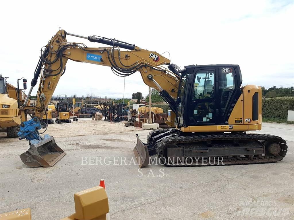 CAT 315 Pásové rýpadlá