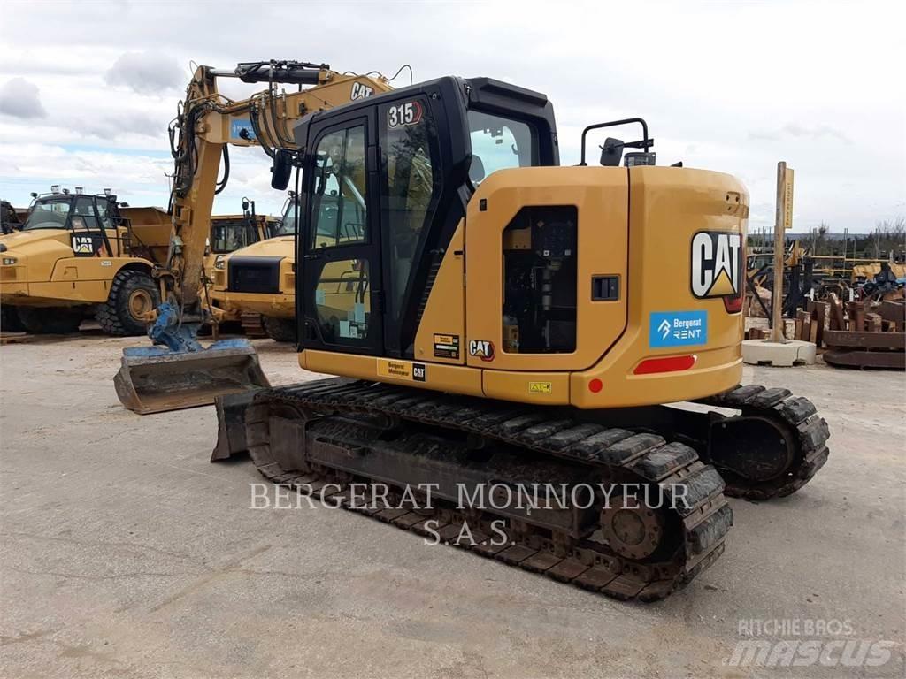 CAT 315 Pásové rýpadlá