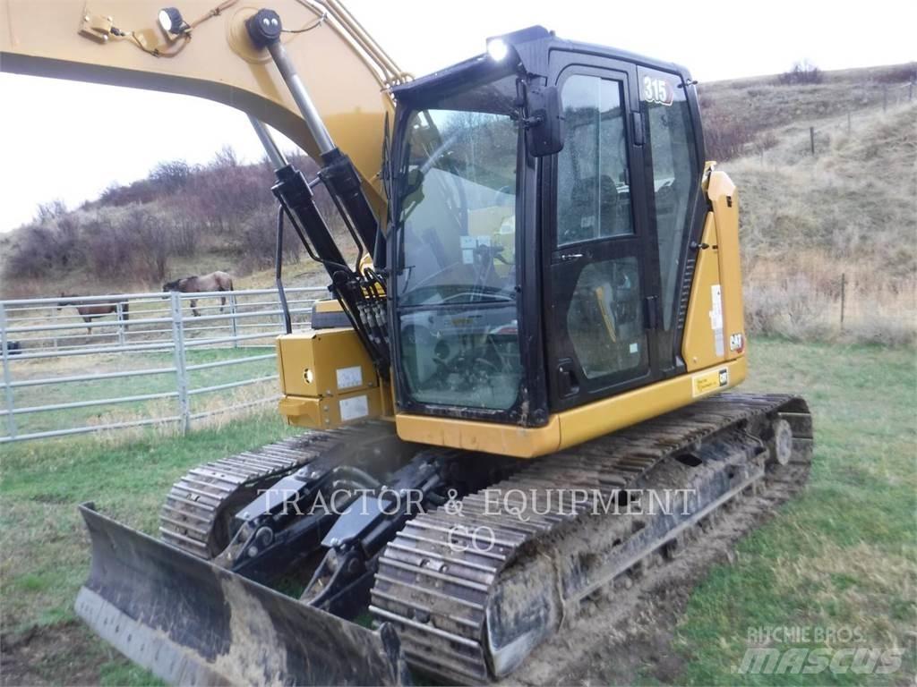CAT 315 Pásové rýpadlá
